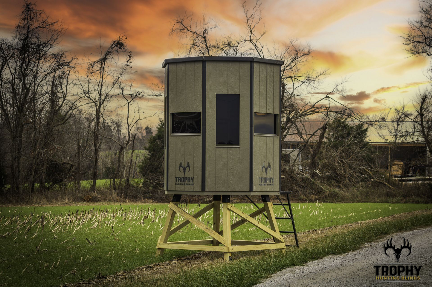 Trophy Hunting Blinds 7' Pro Series Octagon Hunting Blind