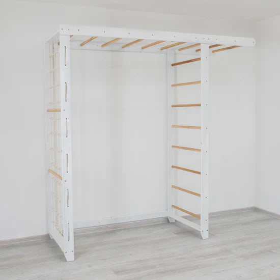 Indoor Monkey Bars by Wood and Hearts