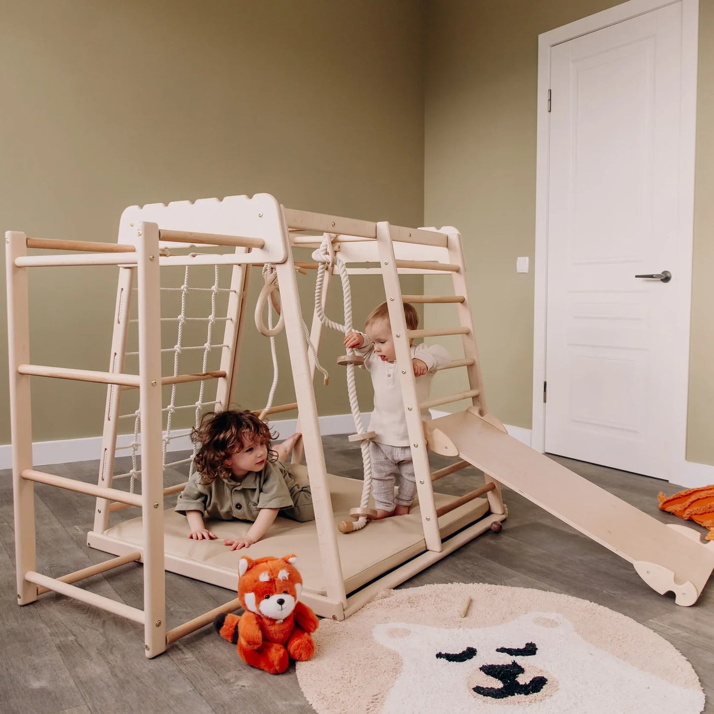 Indoor Jungle Gym by Wood and Hearts