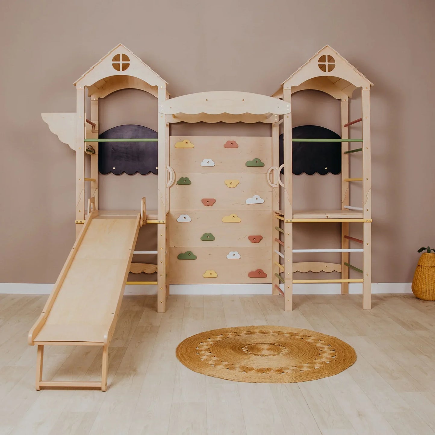 Large Indoor Playground by Wood and Hearts