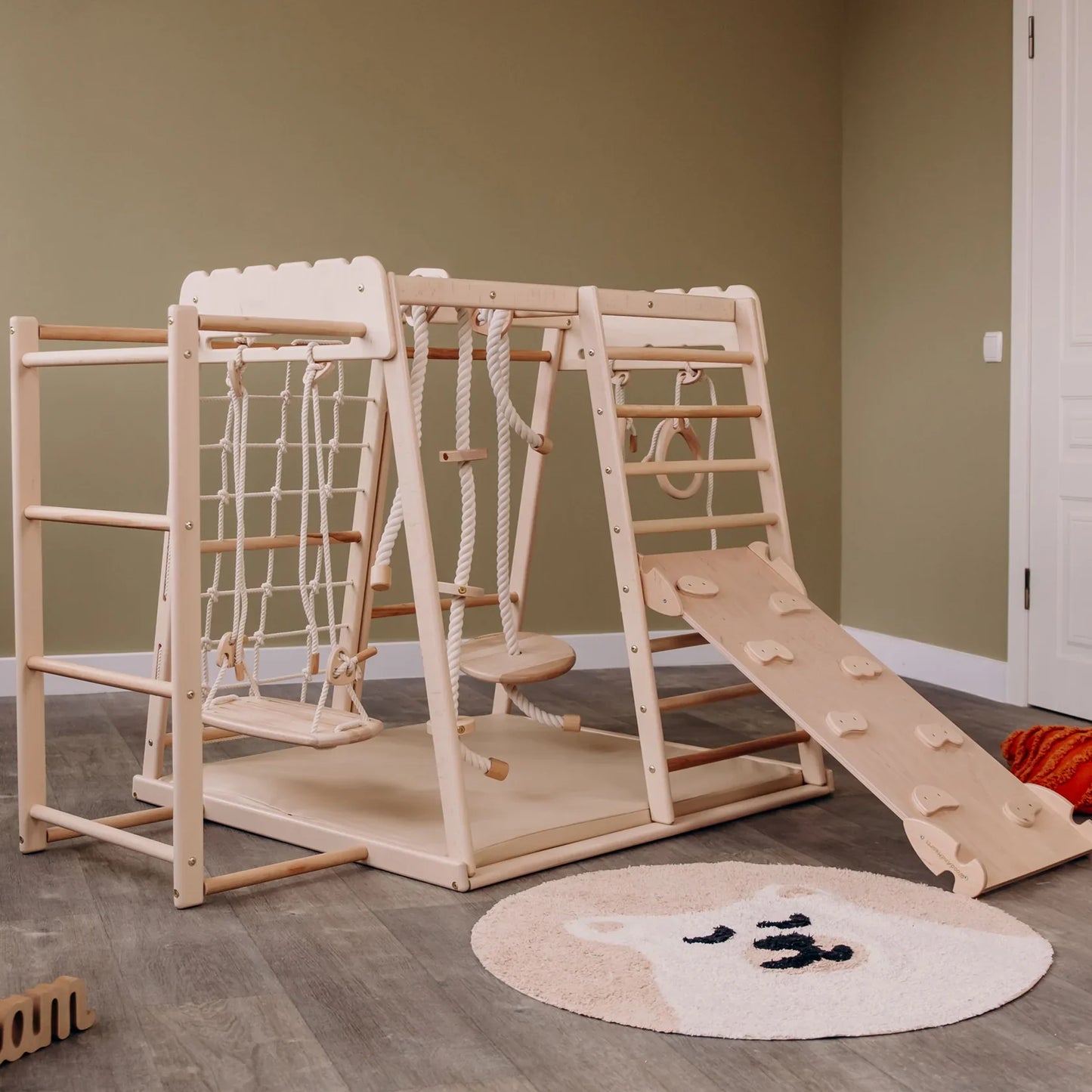 Indoor Jungle Gym by Wood and Hearts