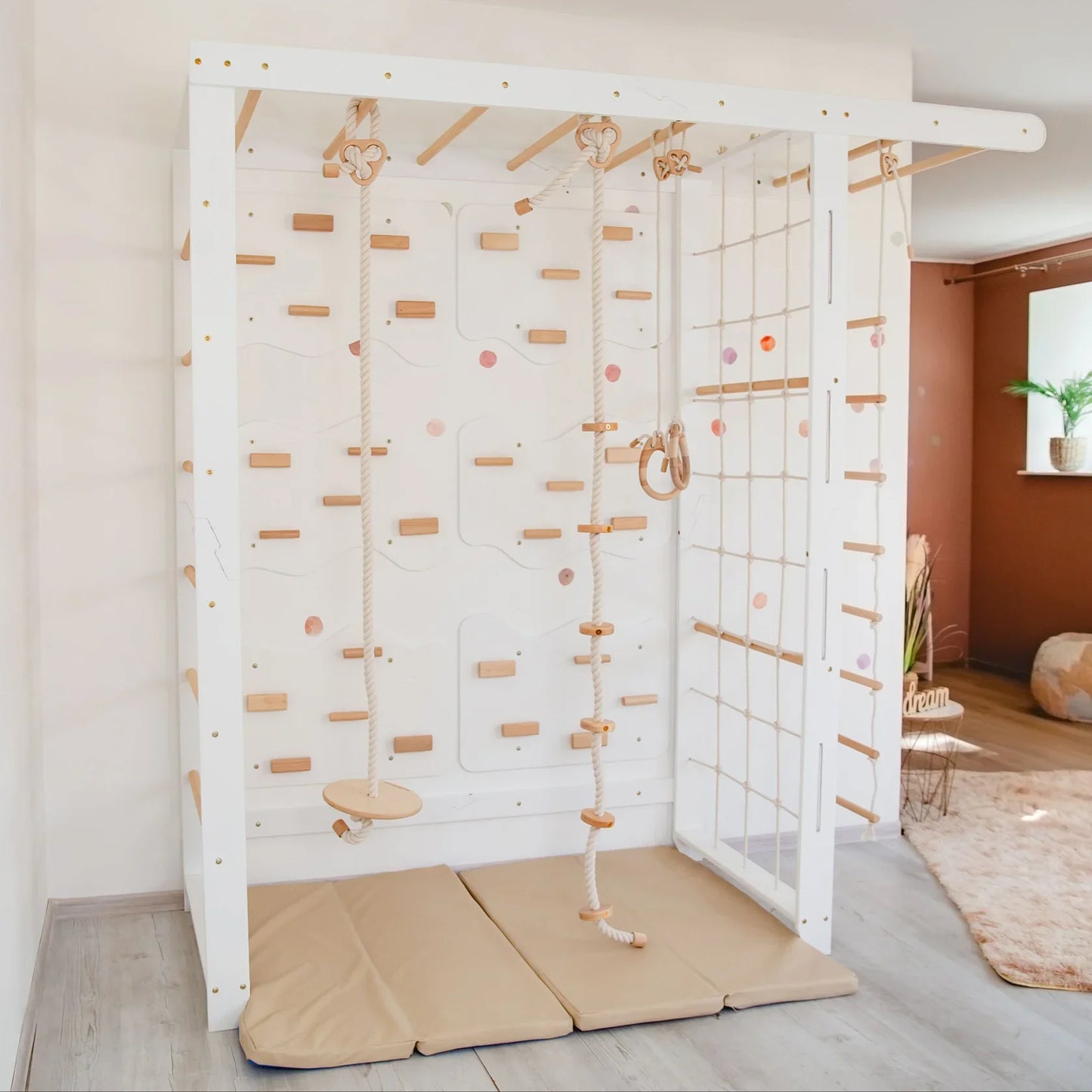 Climbing Playground by Wood and Hearts