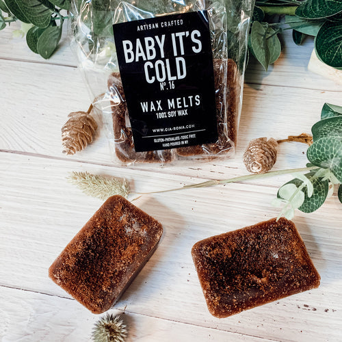 Gingerbread Spiced Latte XL Wax Melts - Warm Gingerbread Latte Scent