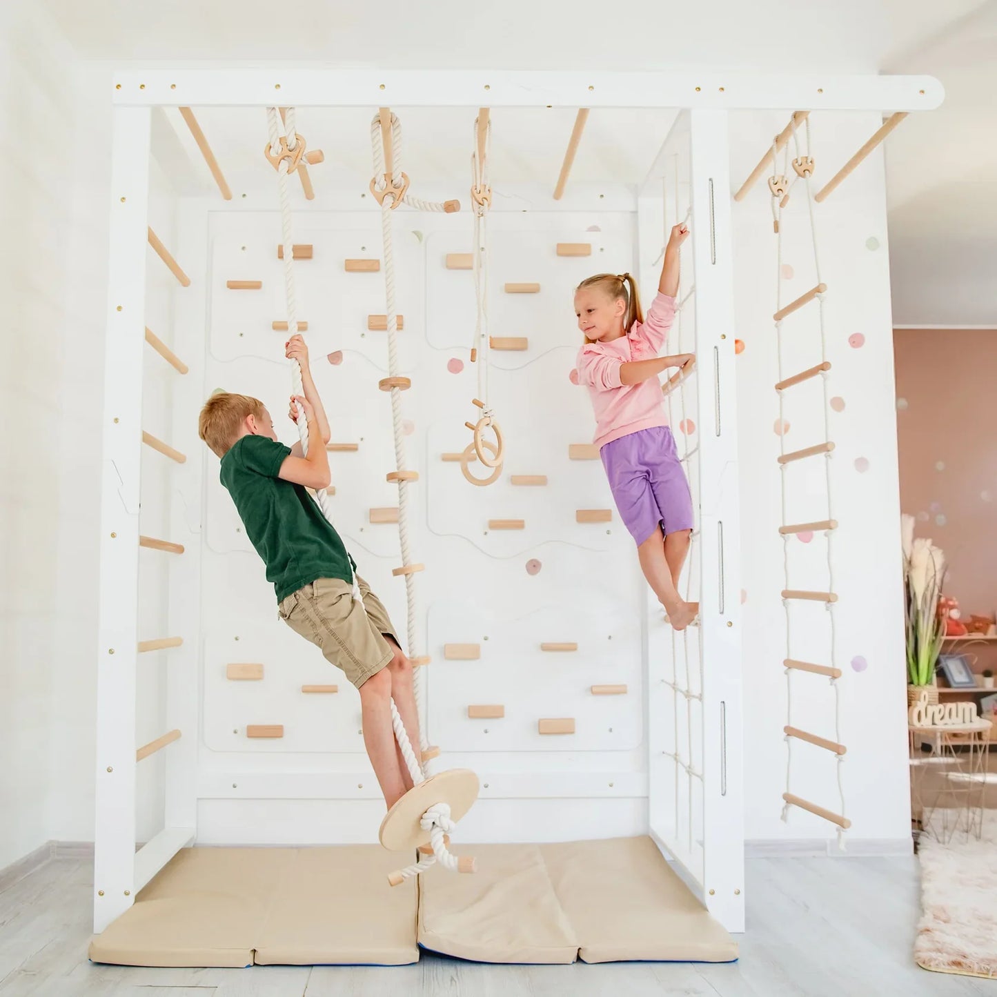 Climbing Playground by Wood and Hearts