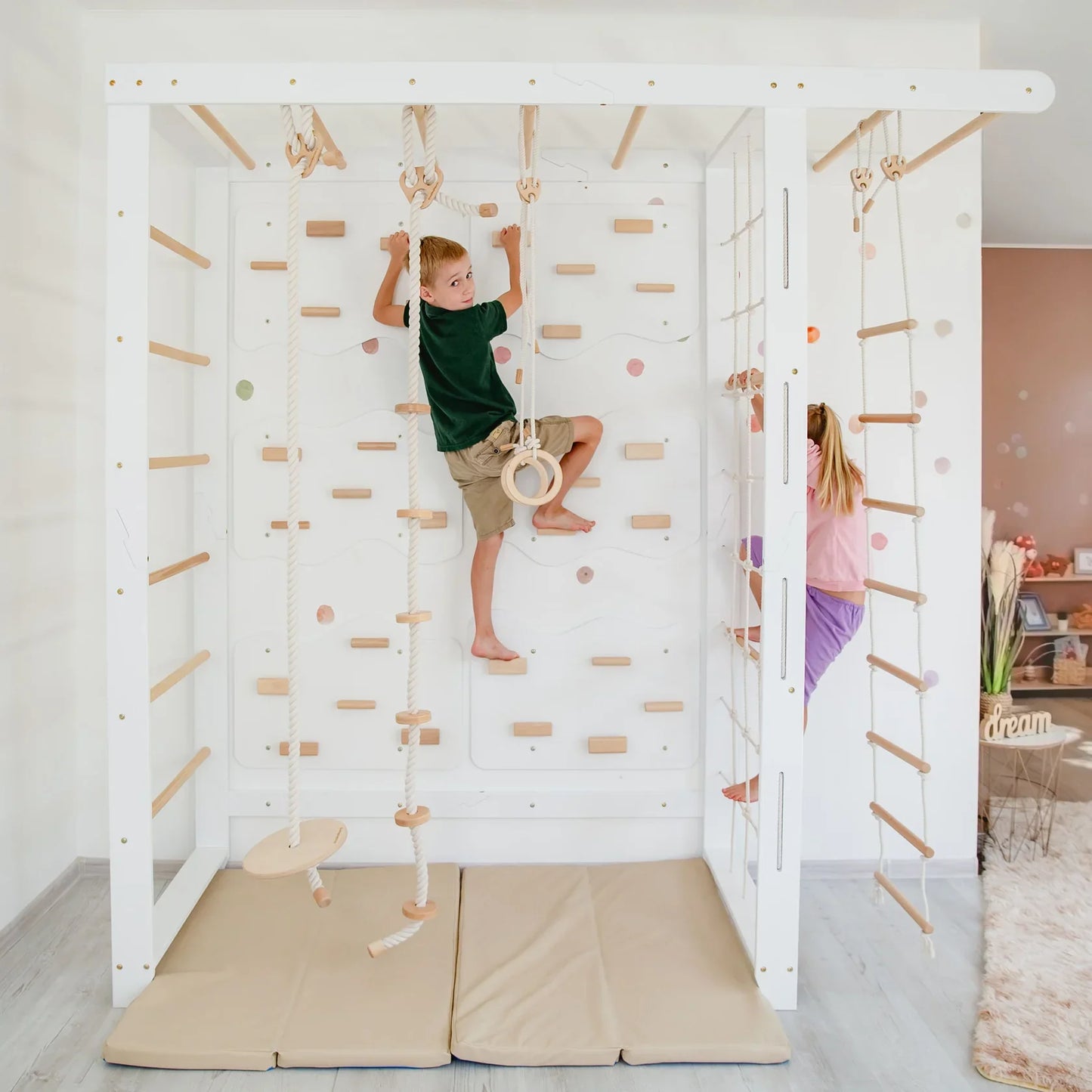 Climbing Playground by Wood and Hearts