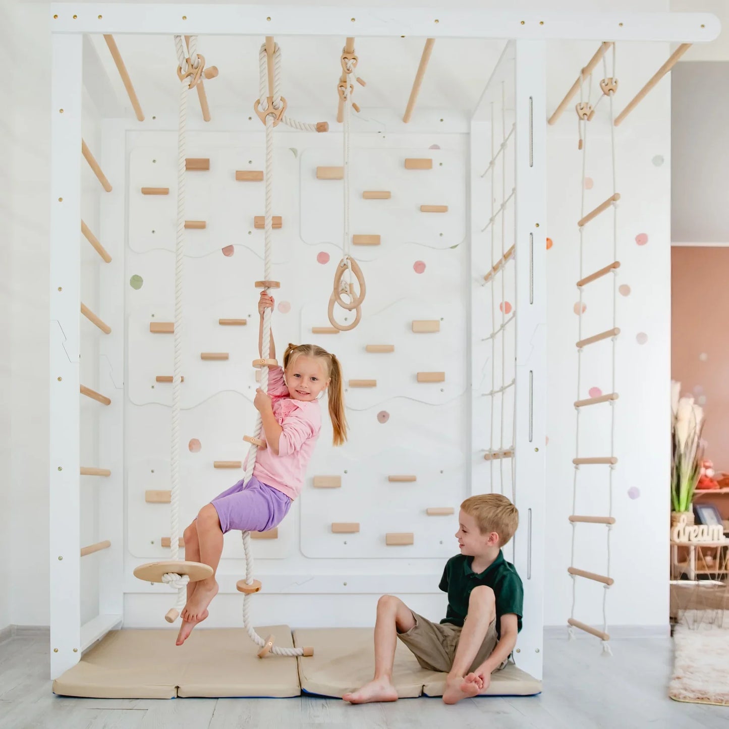 Climbing Playground by Wood and Hearts