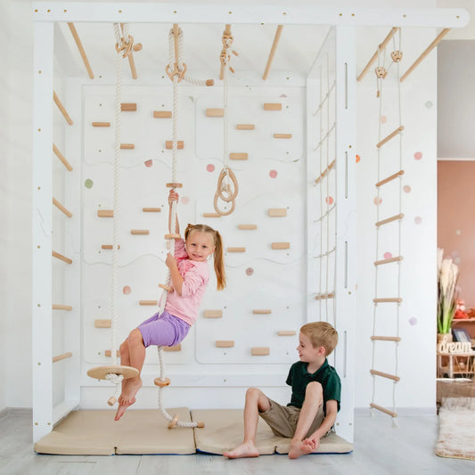 Climbing Playground by Wood and Hearts