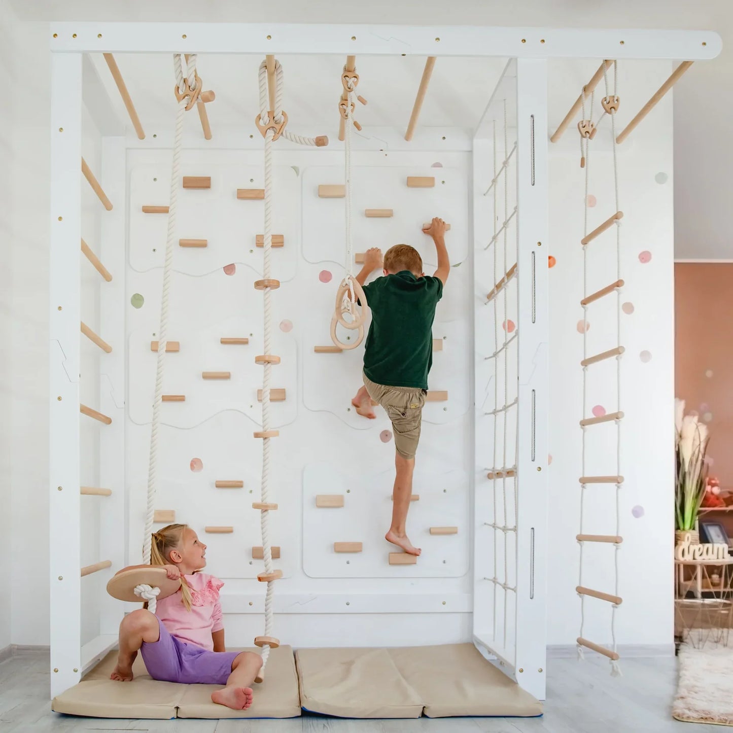 Climbing Playground by Wood and Hearts