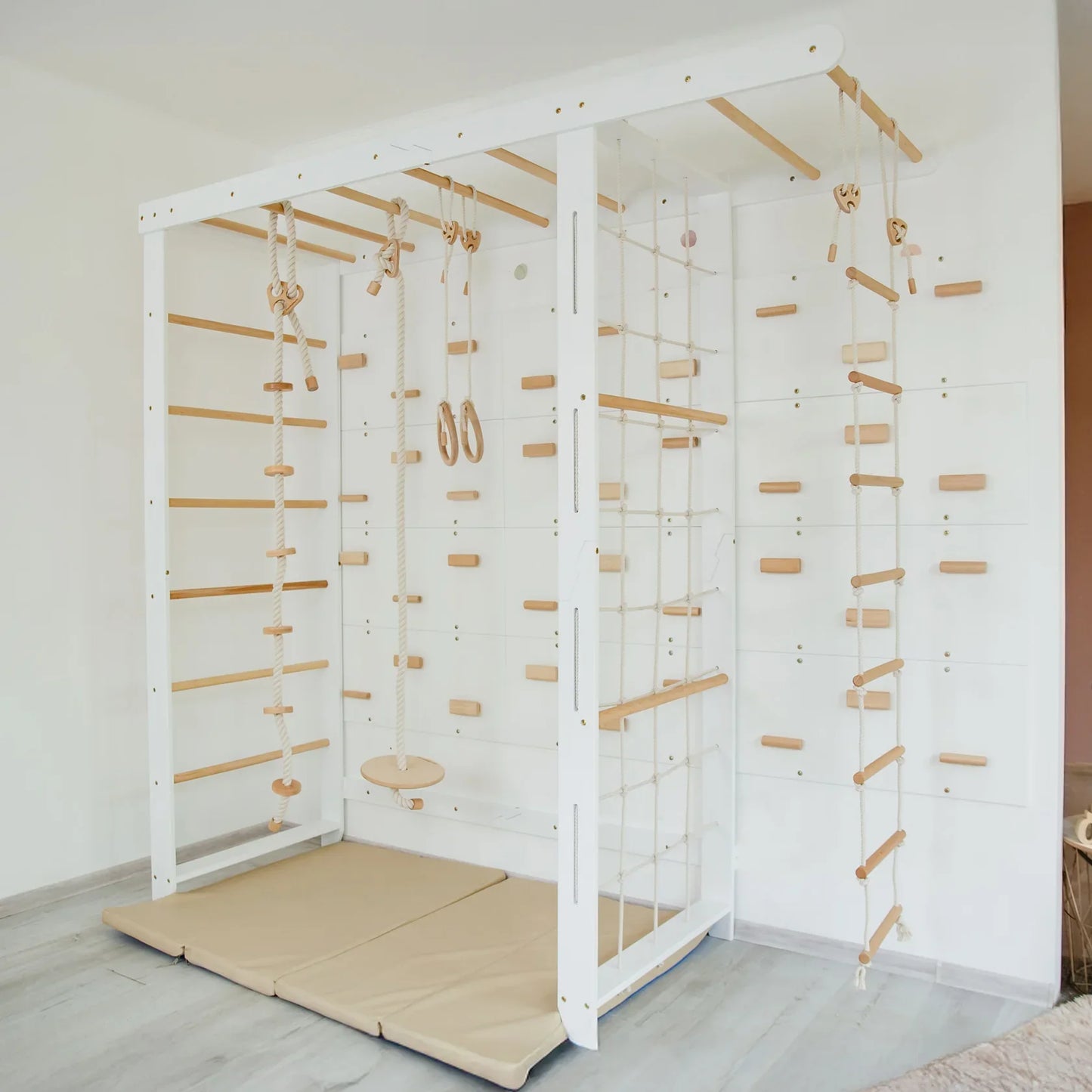Childrens Climbing Frame by Wood and Hearts