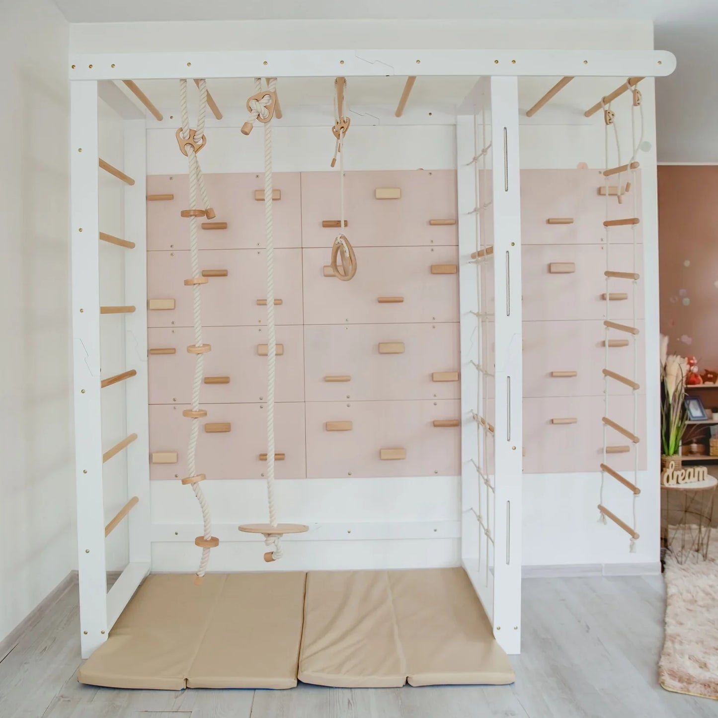Childrens Climbing Frame by Wood and Hearts