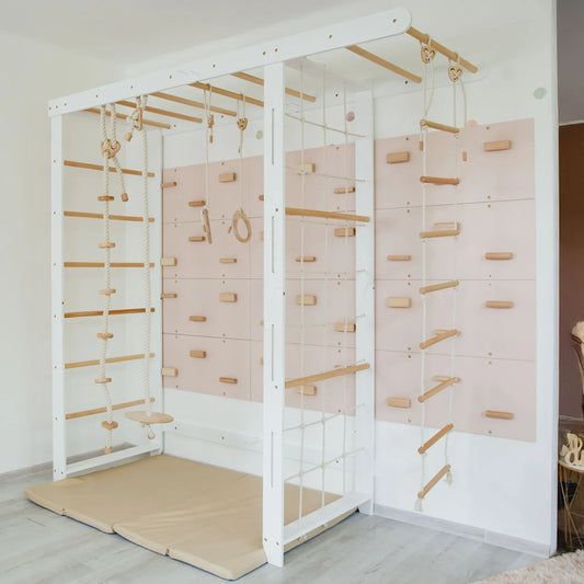 Childrens Climbing Frame by Wood and Hearts