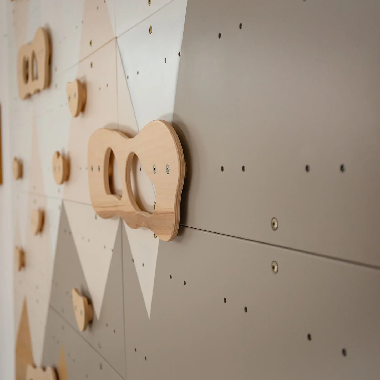 Indoor Climbing Wall by Wood and Hearts