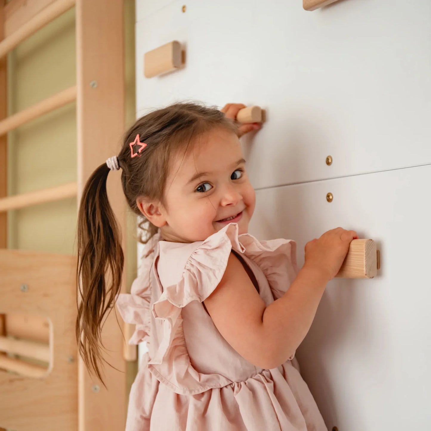 Swedish Climbing Wall by Wood and Hearts