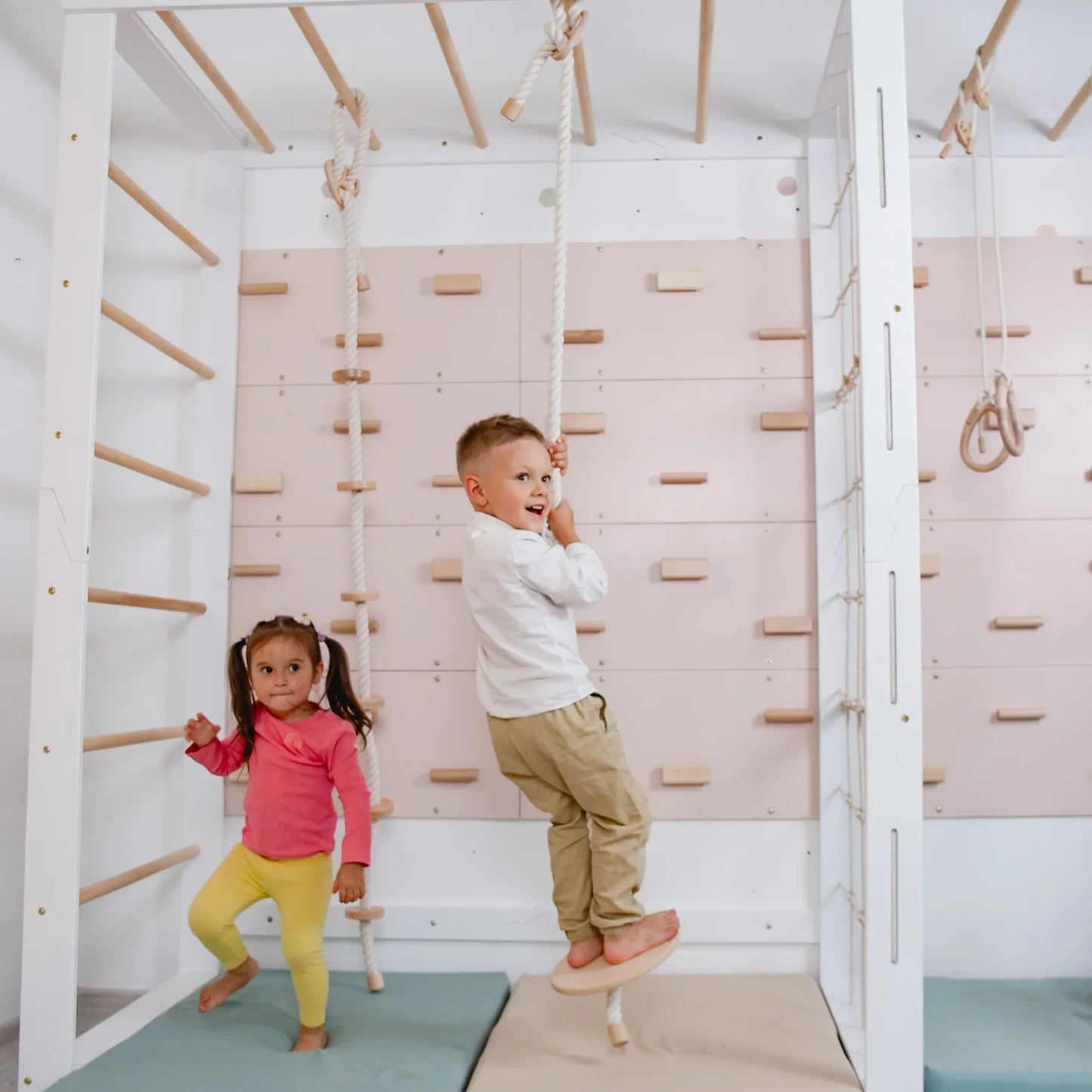Childrens Climbing Frame by Wood and Hearts