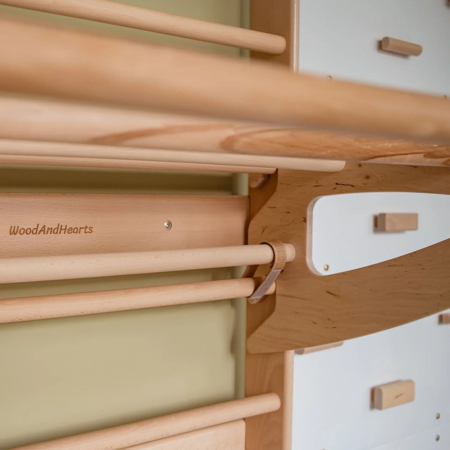 Swedish Climbing Wall by Wood and Hearts