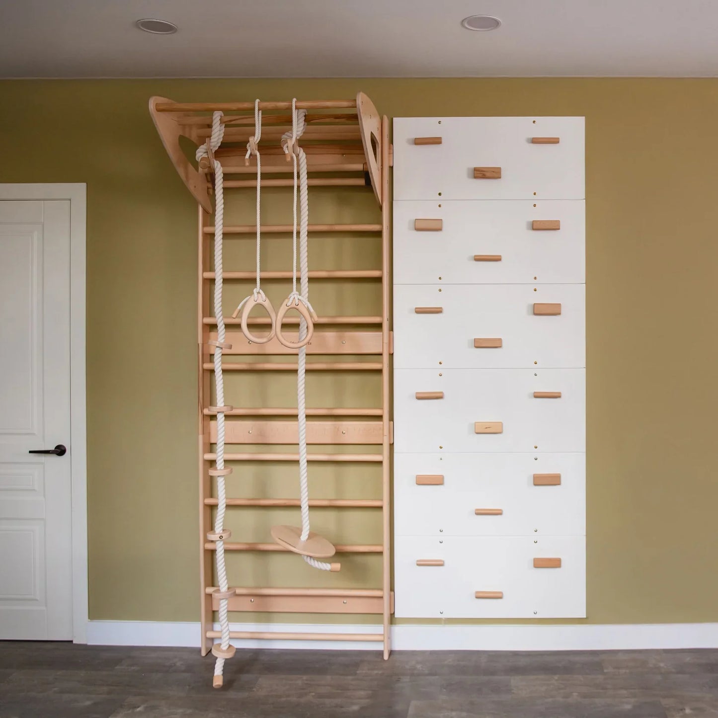 Swedish Climbing Wall by Wood and Hearts
