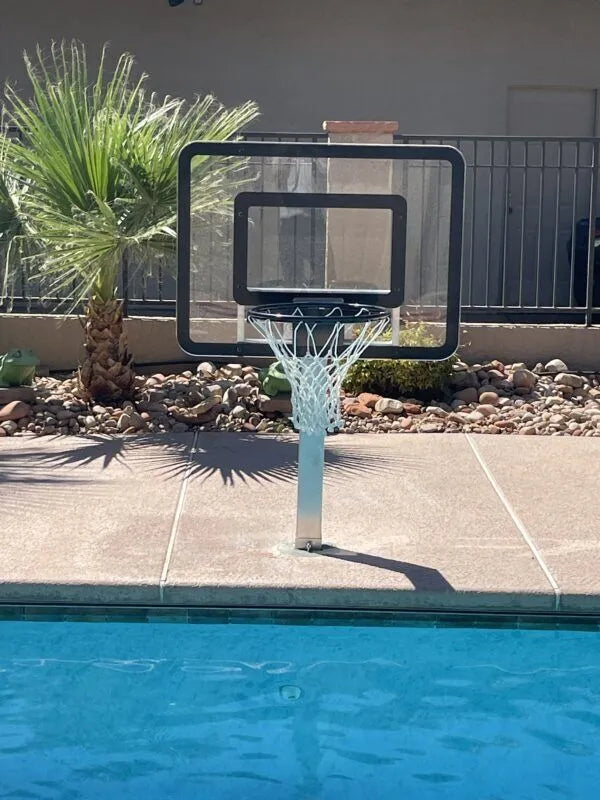 Dominator Aluminum Poolside Inground Basketball Hoop