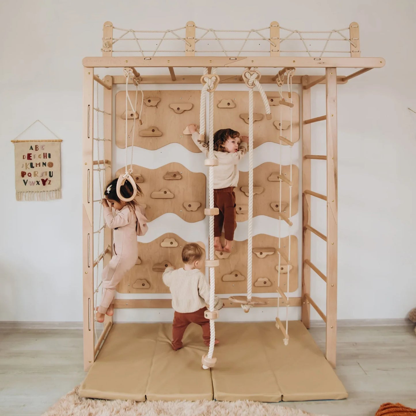 Monkey Bars Jungle Gym by Wood and Hearts