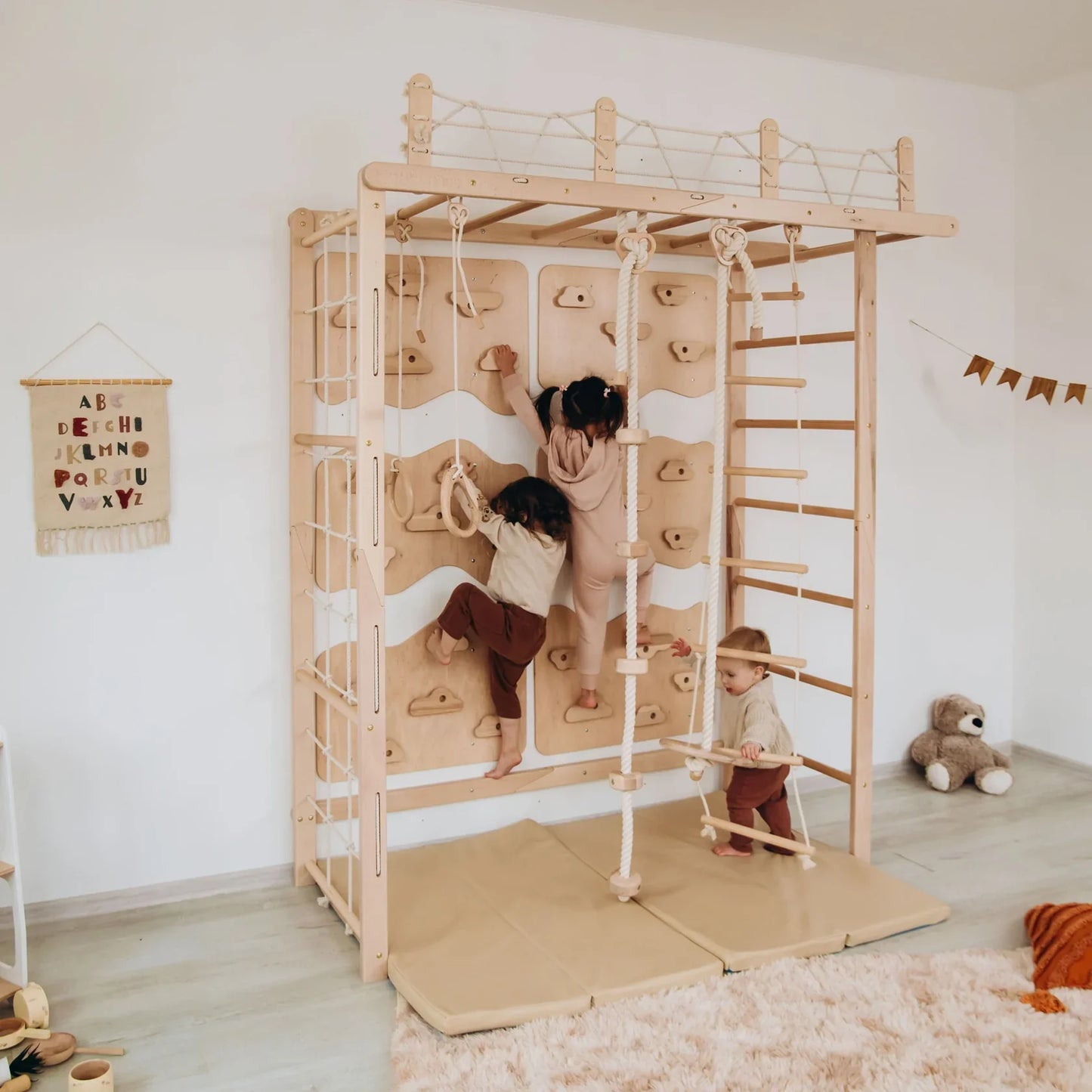 Monkey Bars Jungle Gym by Wood and Hearts