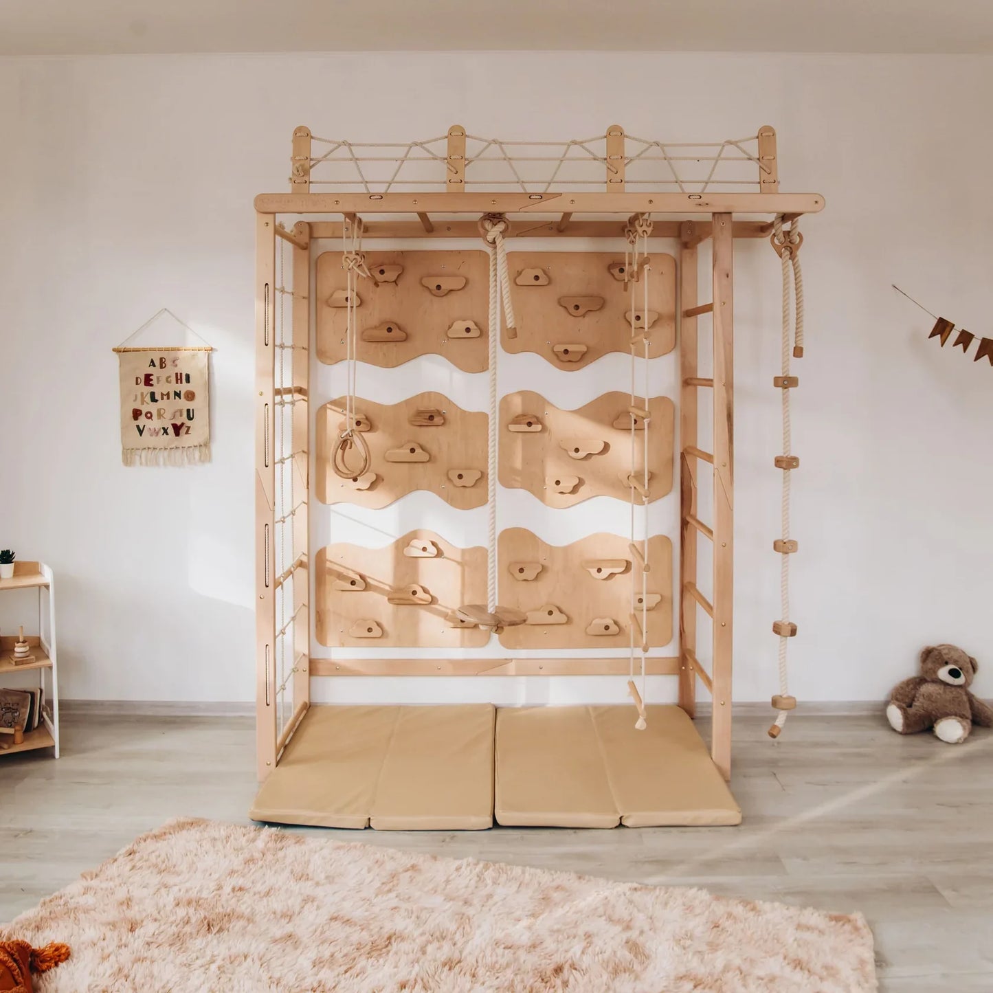 Monkey Bars Jungle Gym by Wood and Hearts