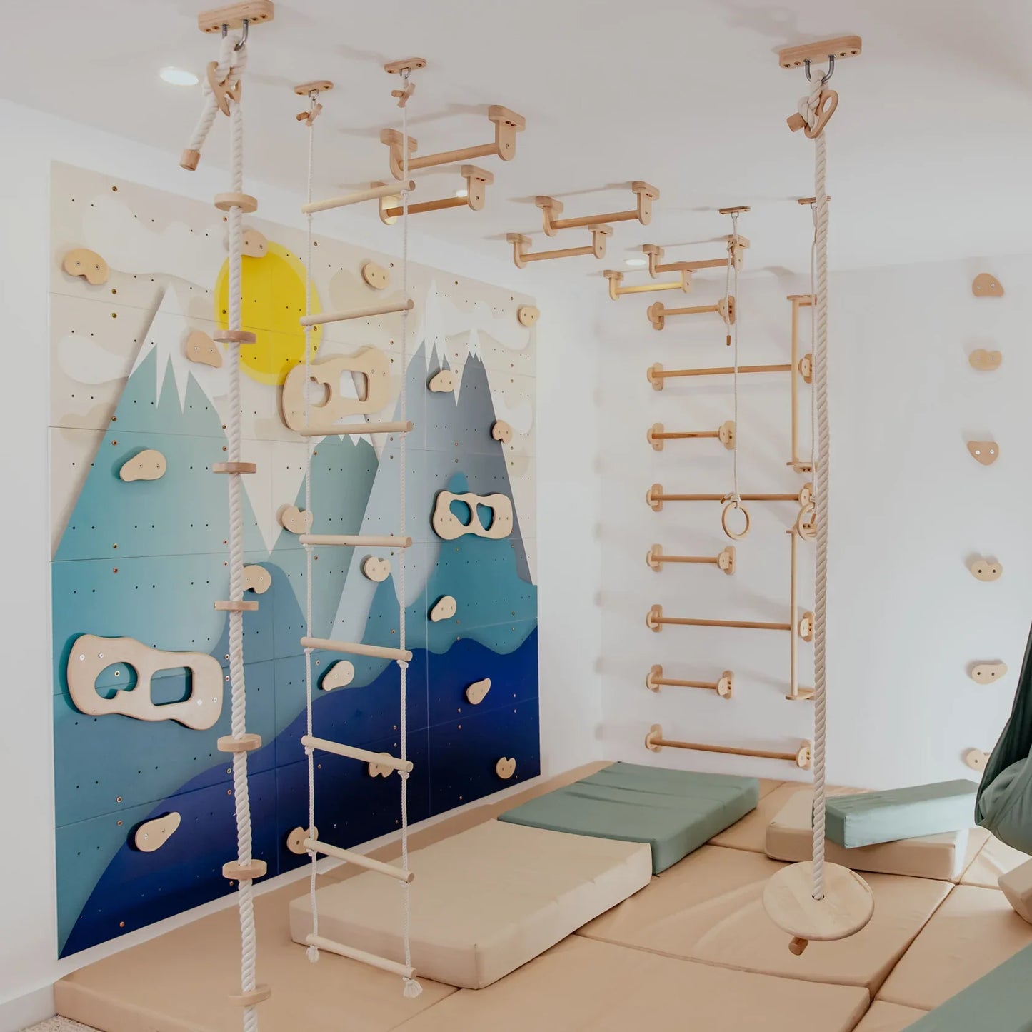 Children's Home Gym by Wood and Hearts