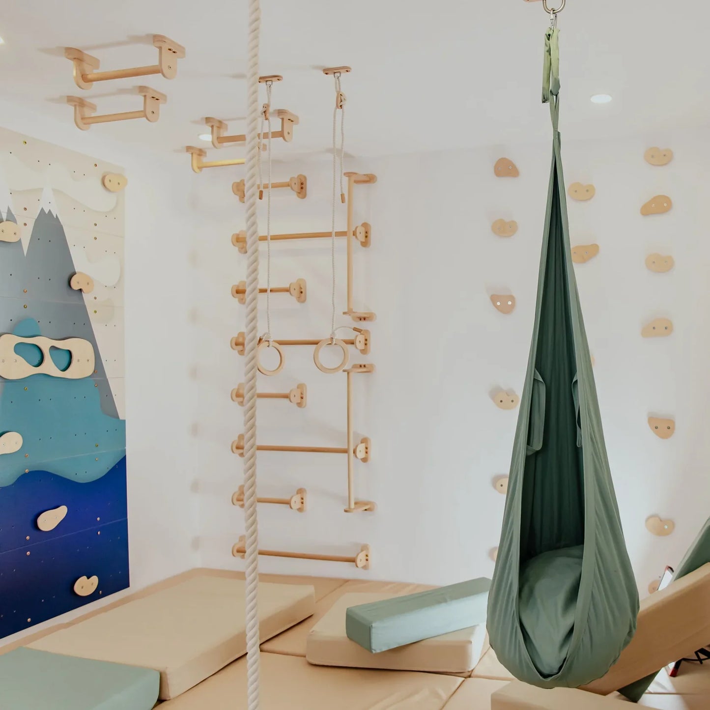 Children's Home Gym by Wood and Hearts