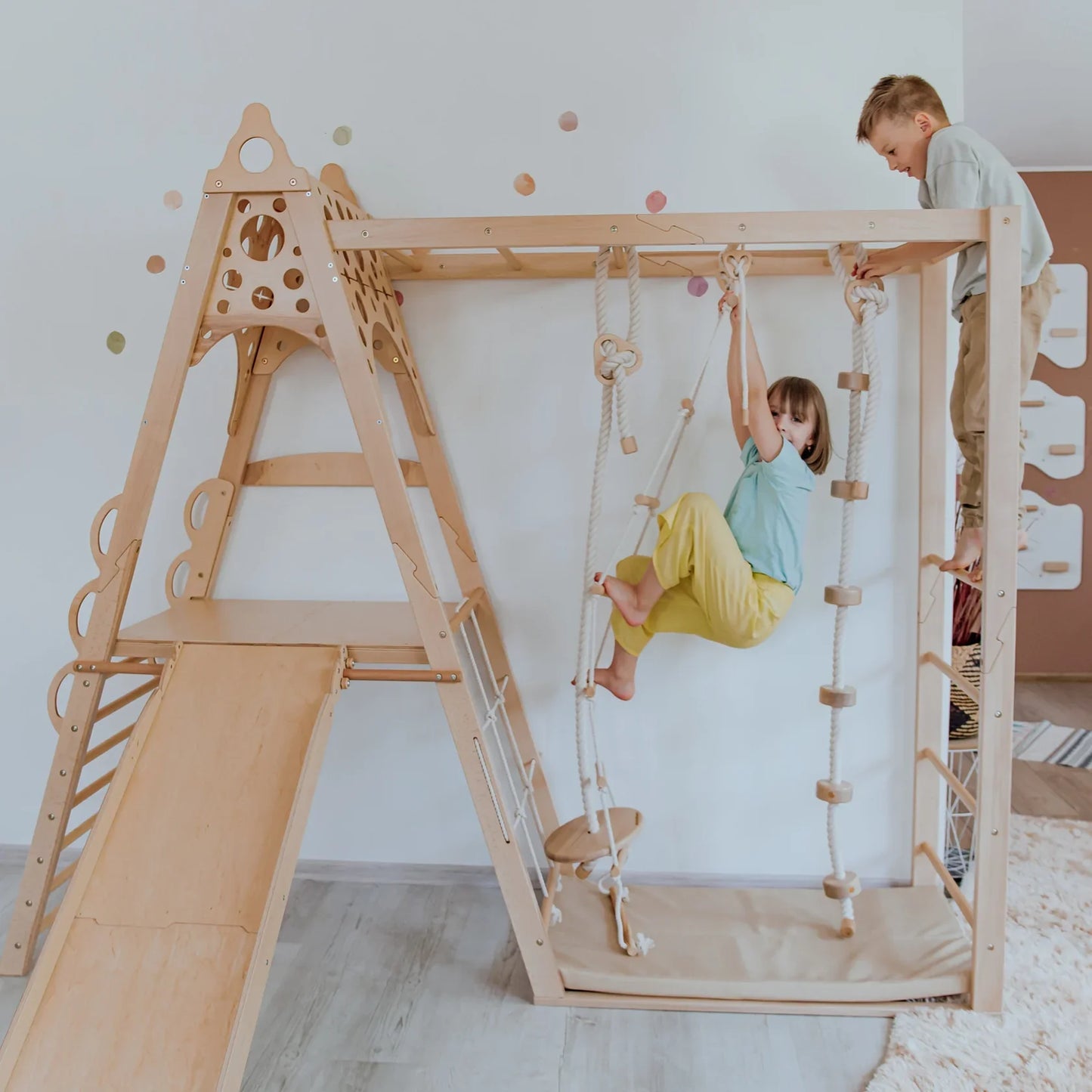 Wooden Playground by Wood and Hearts