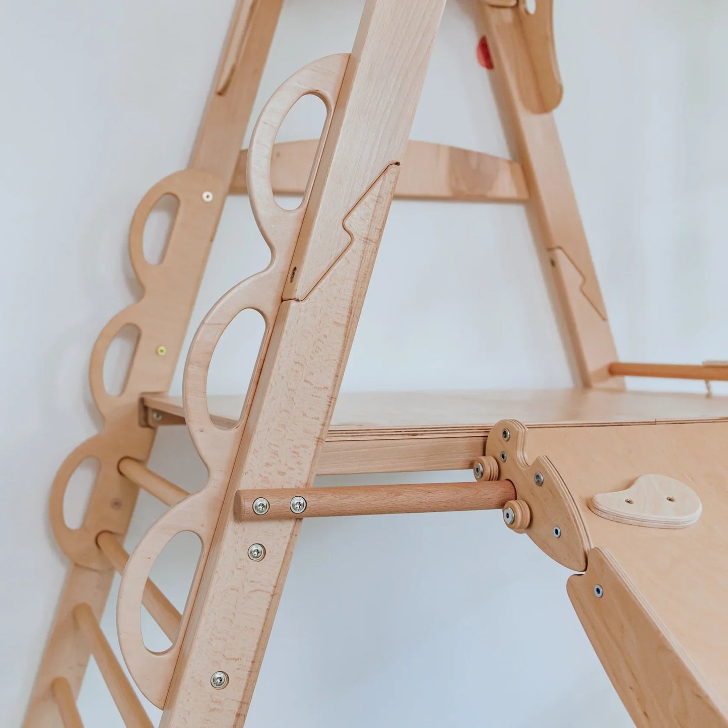 Kid Climbing Structure by Wood and Hearts