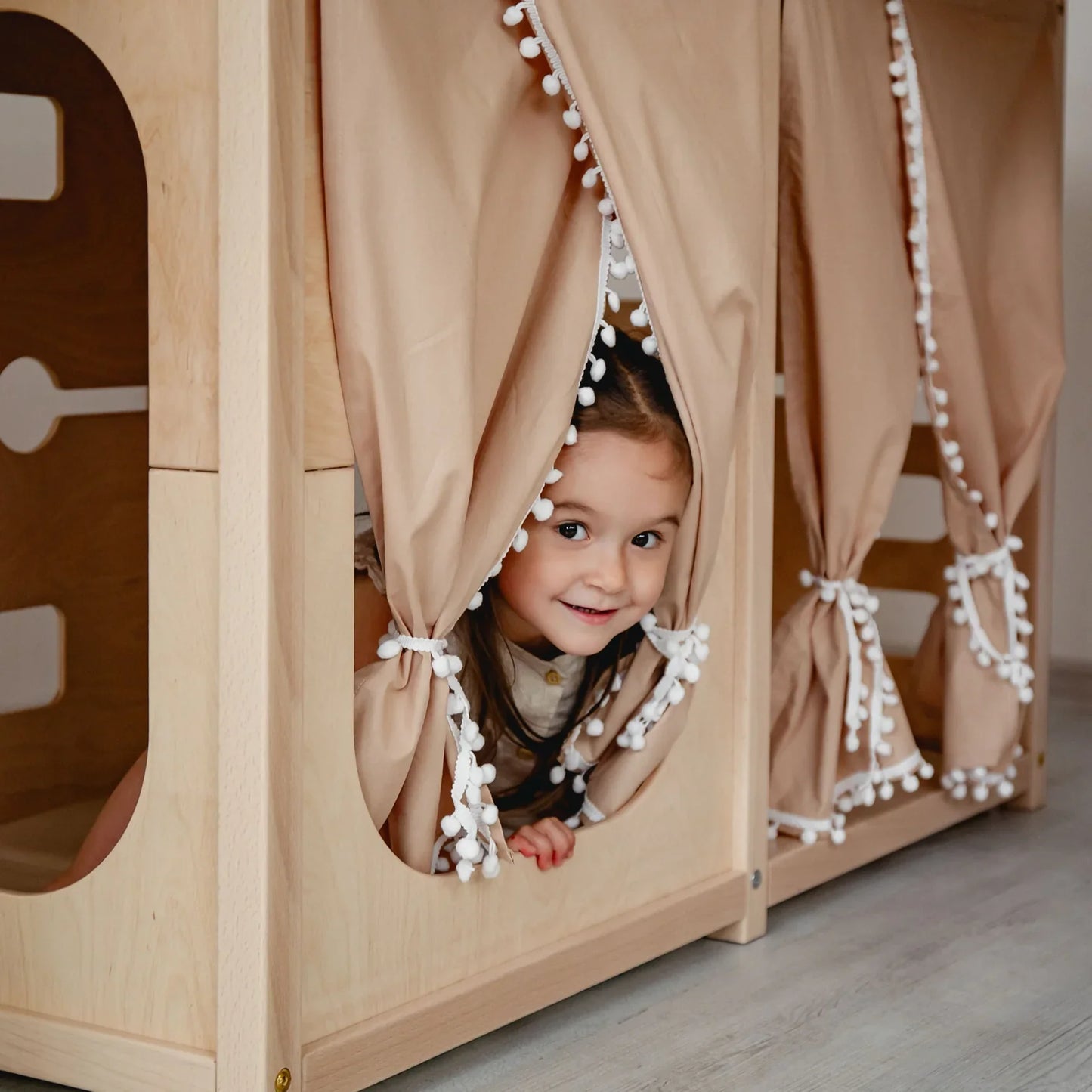 Large Playground Climber by Wood and Hearts