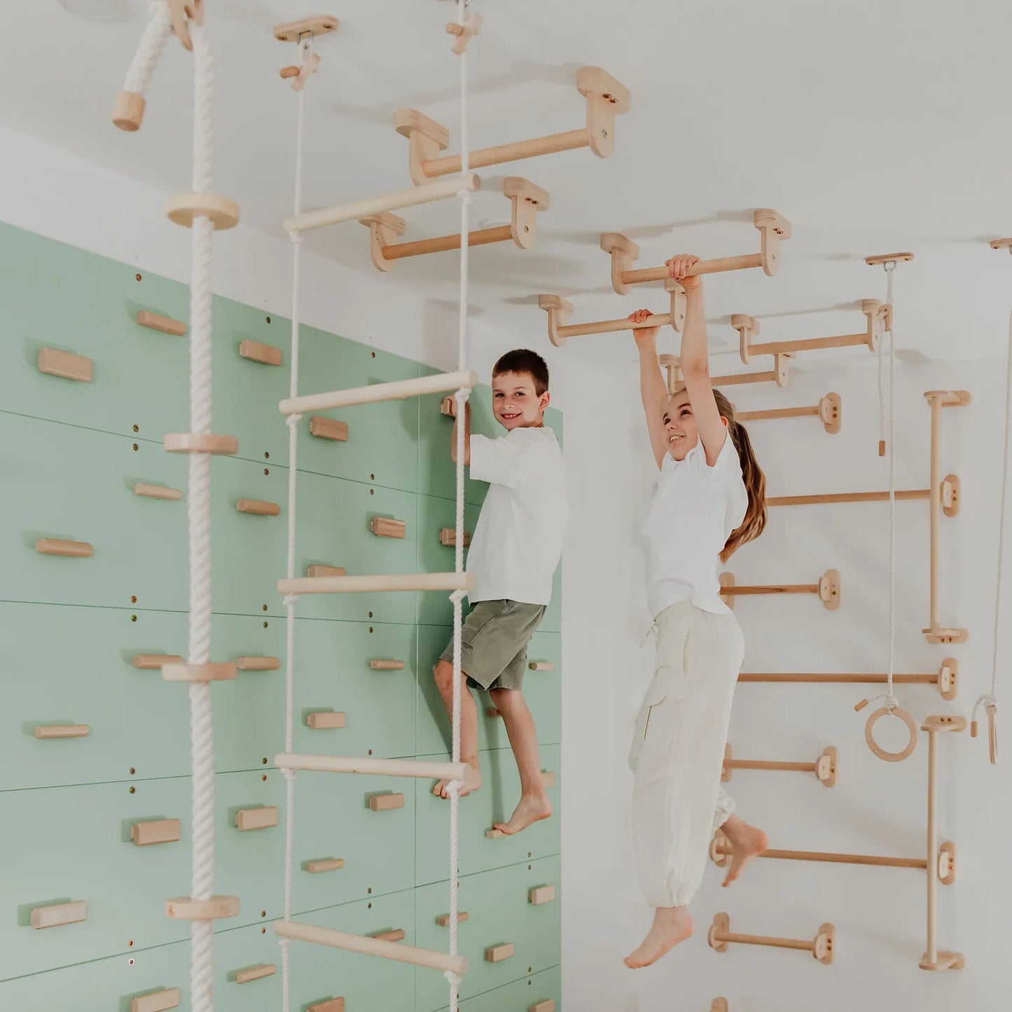 Indoor Play Gym by Wood and Hearts