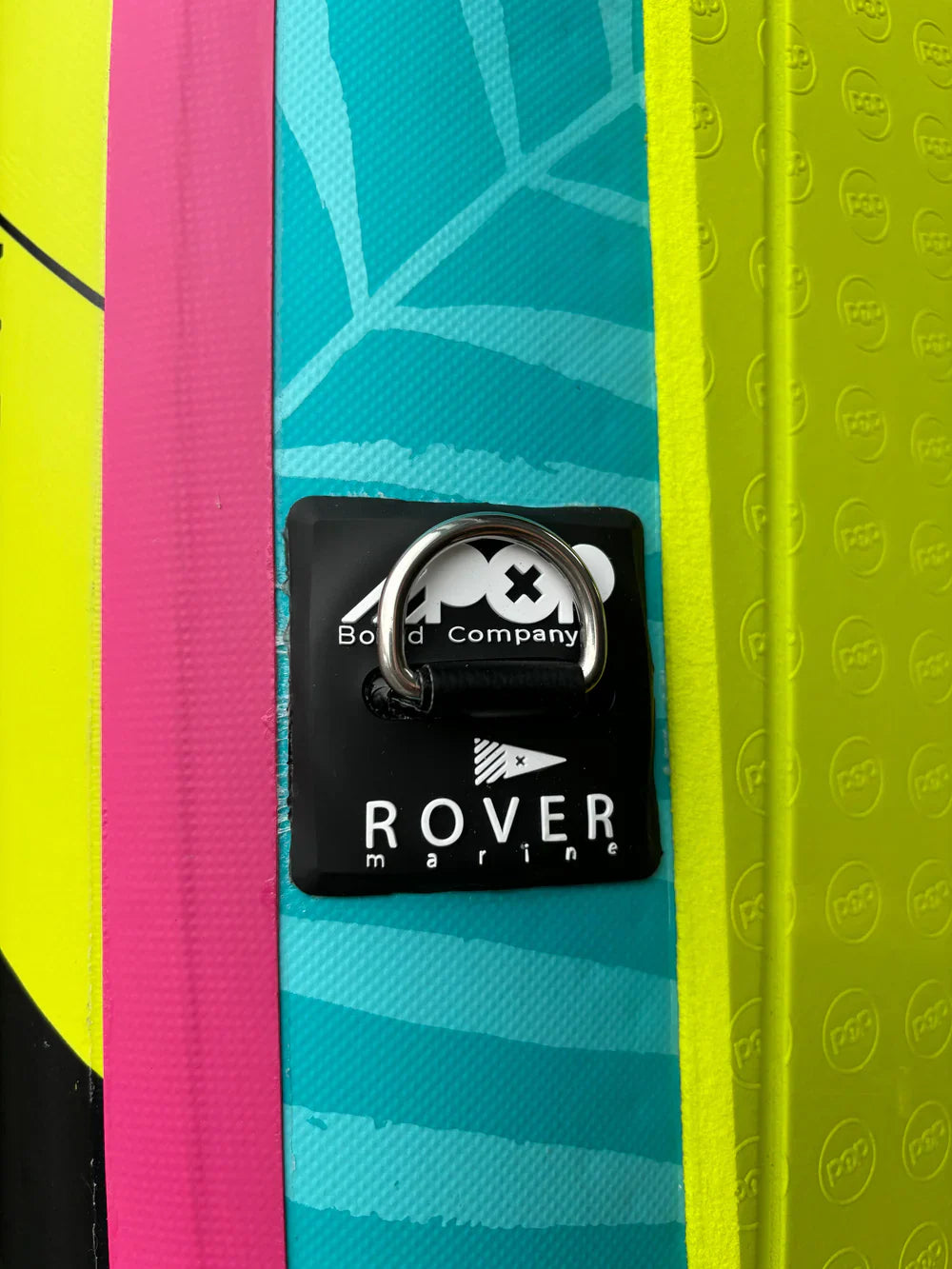 Pop Board Co 11'0" Yacht Hopper Inflatable Touring Paddle board SUP - Neon