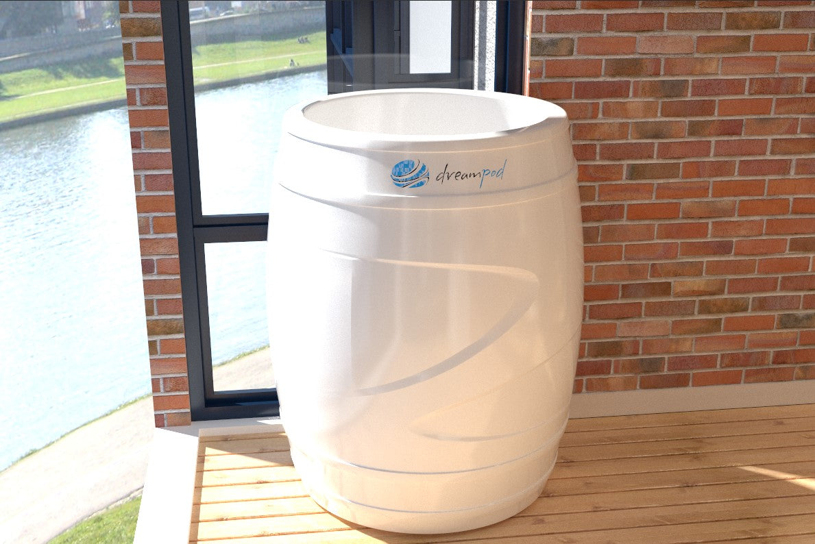 Dream Pod Cold Plunge Barrel with Chiller