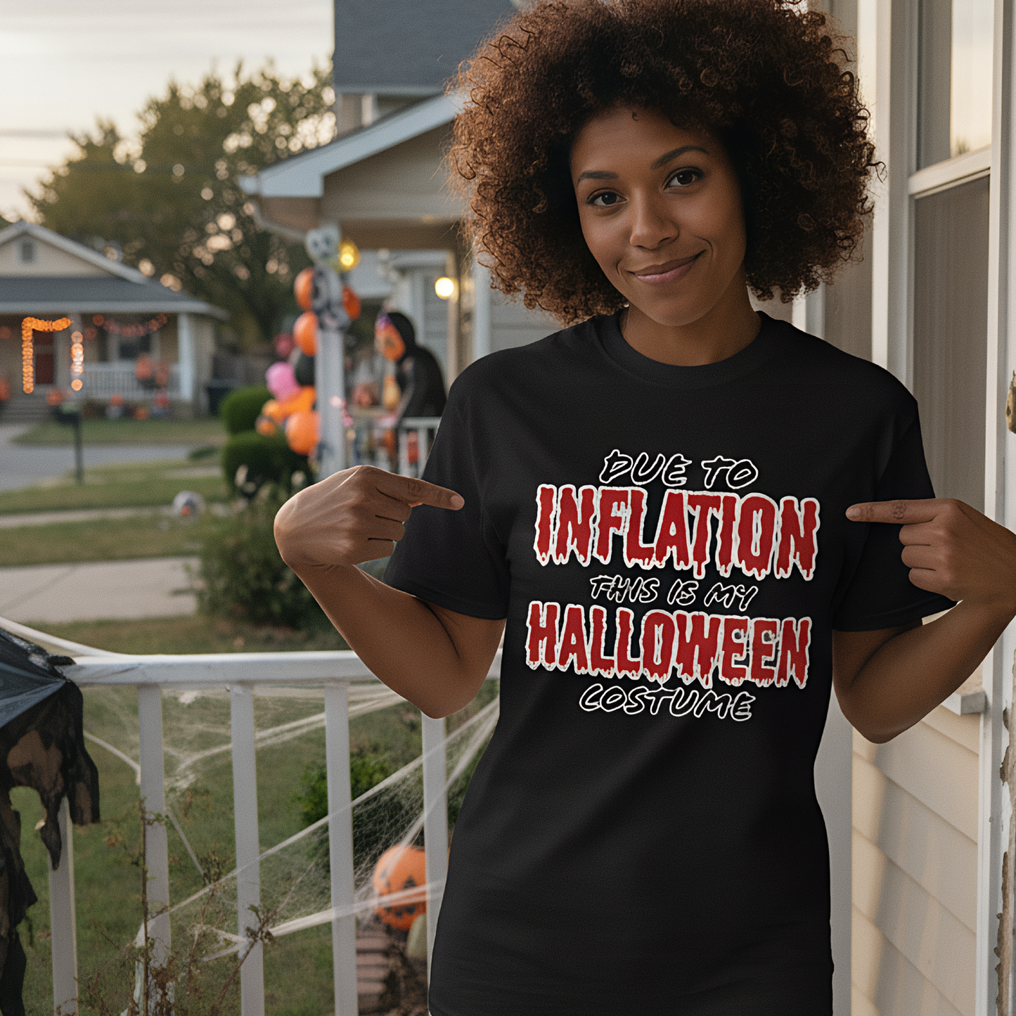 Inflation Halloween Costume t-shirt!