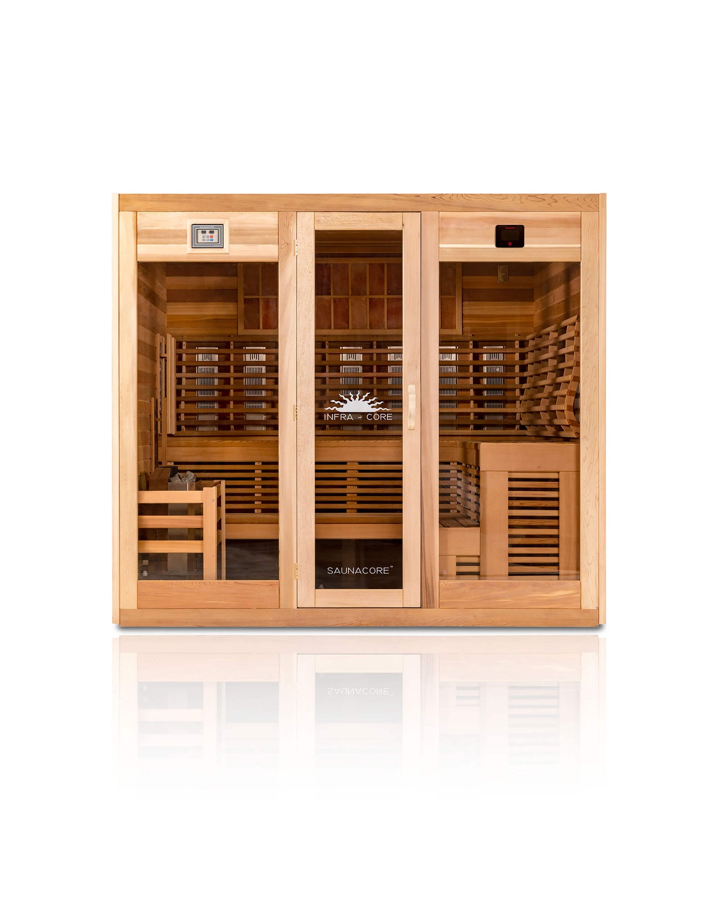 SaunaCore INFRA-CORE™ Premium Dual Sauna