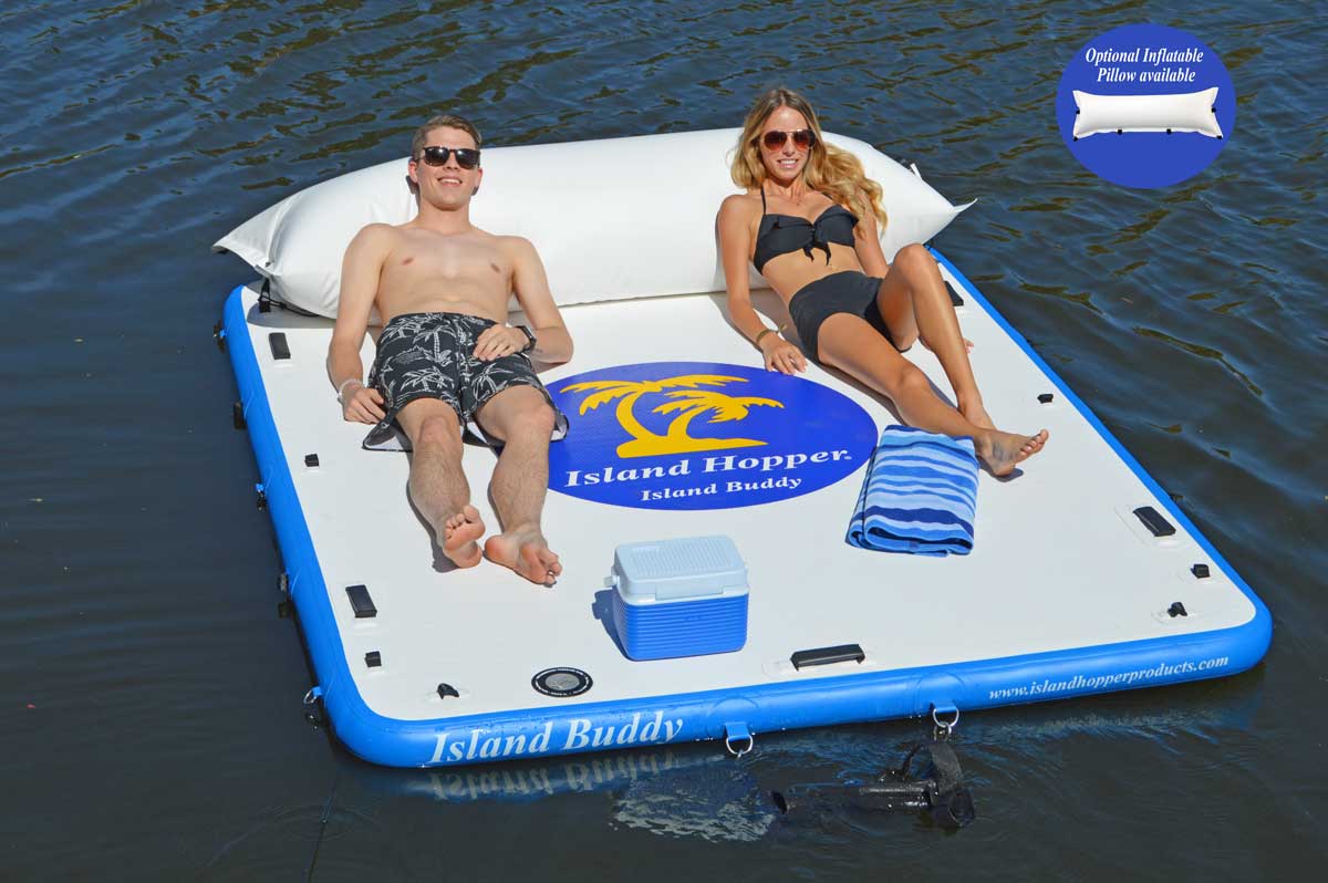 Island Buddy Inflatable Water Platform & Dock by Island Hopper