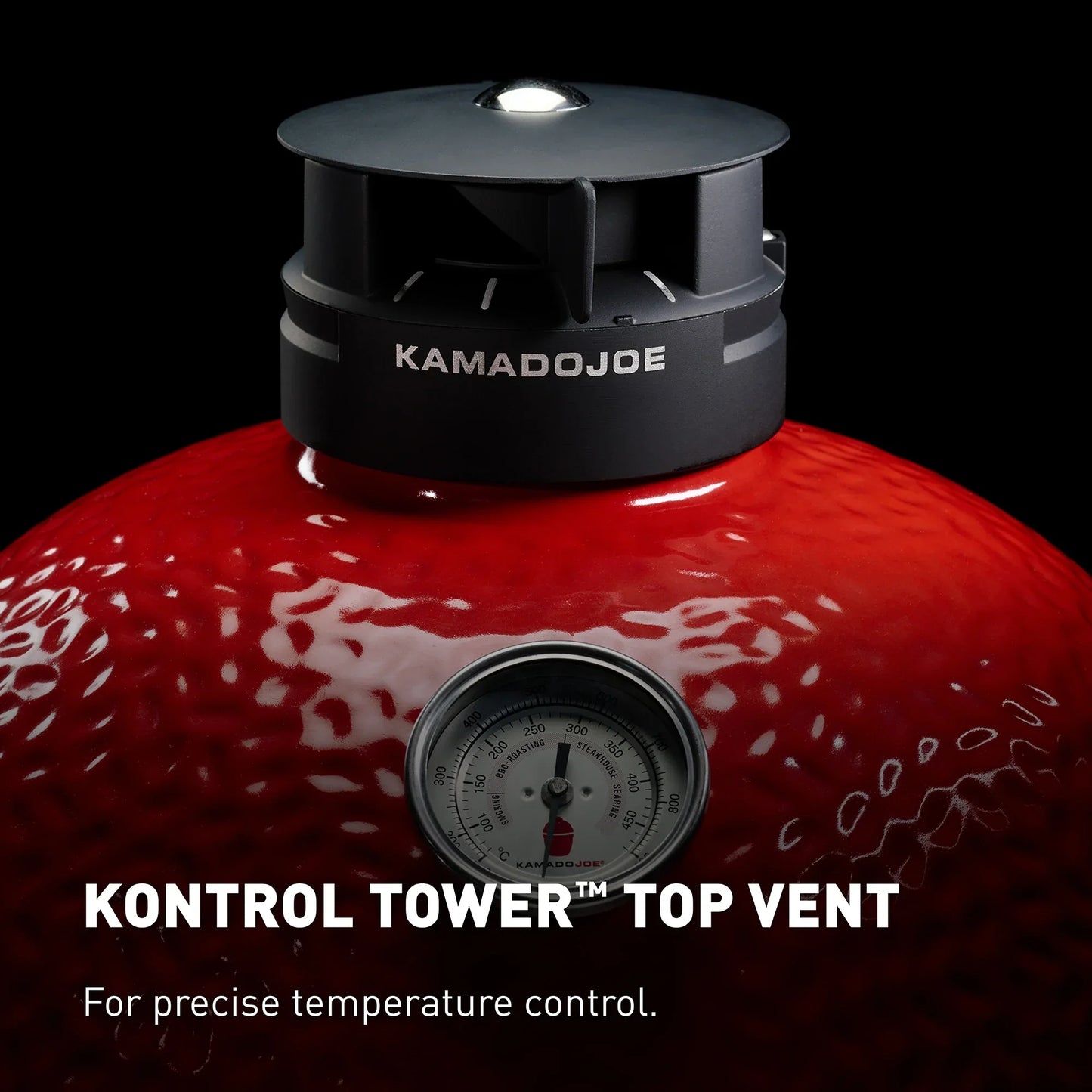 Konnected Joe™ Digital Charcoal Grill and Smoker - Outdoor Cooker