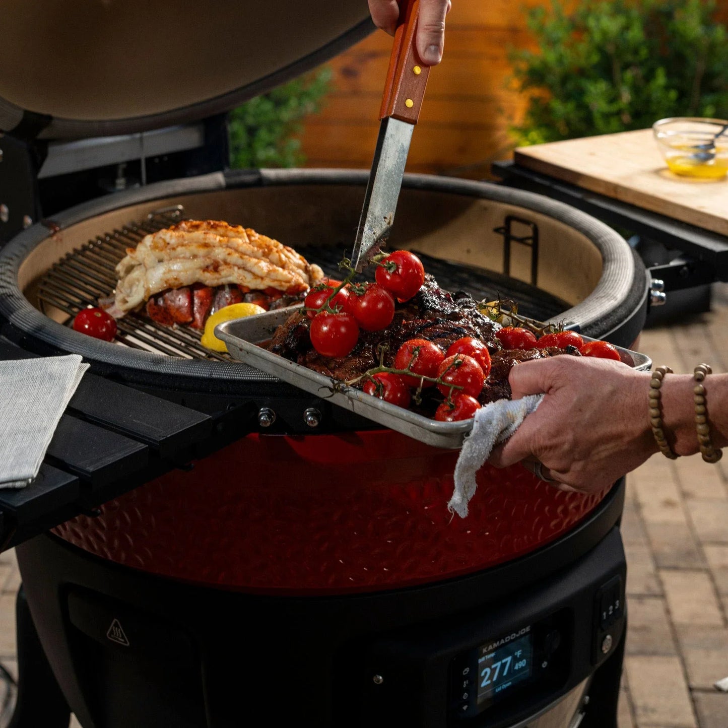Big Joe® Konnected Joe™ Digital Wifi Charcoal Grill and Smoker