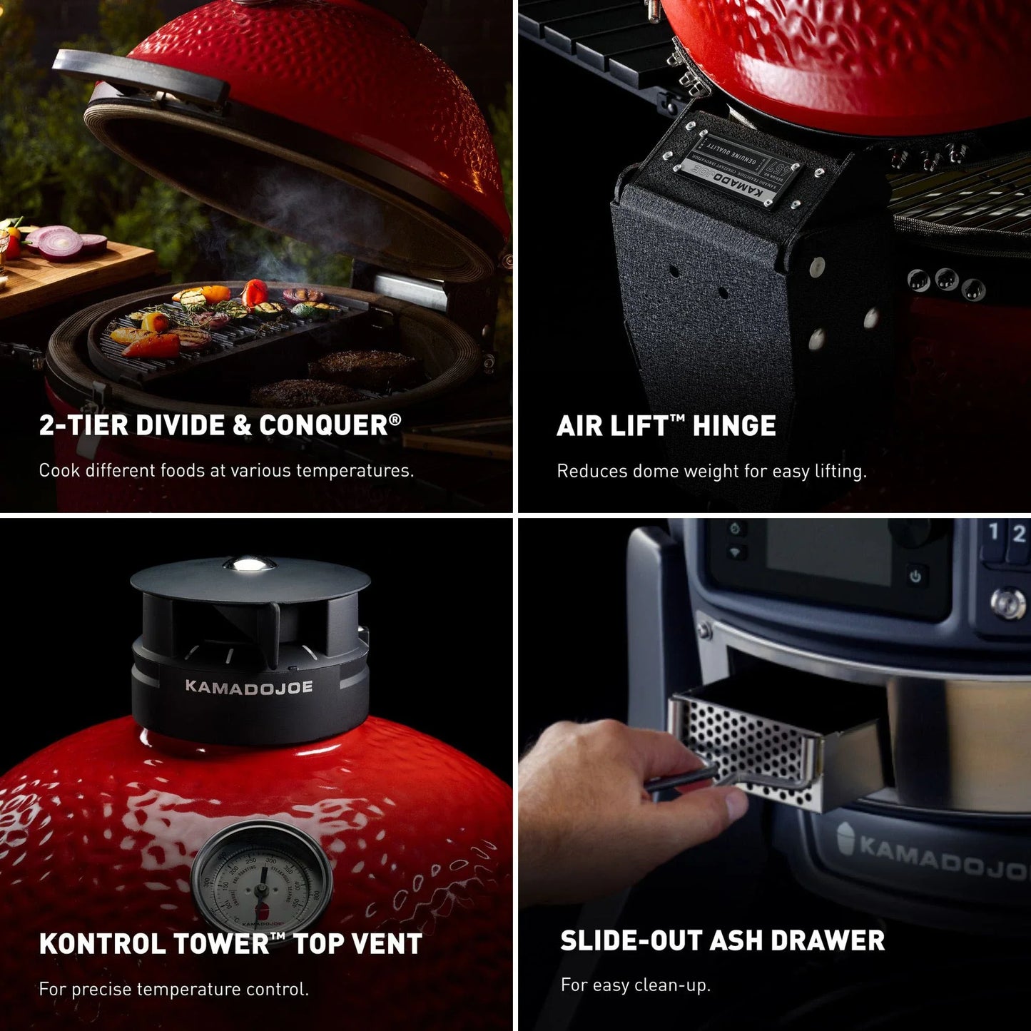 Big Joe® Konnected Joe™ Digital Wifi Charcoal Grill and Smoker