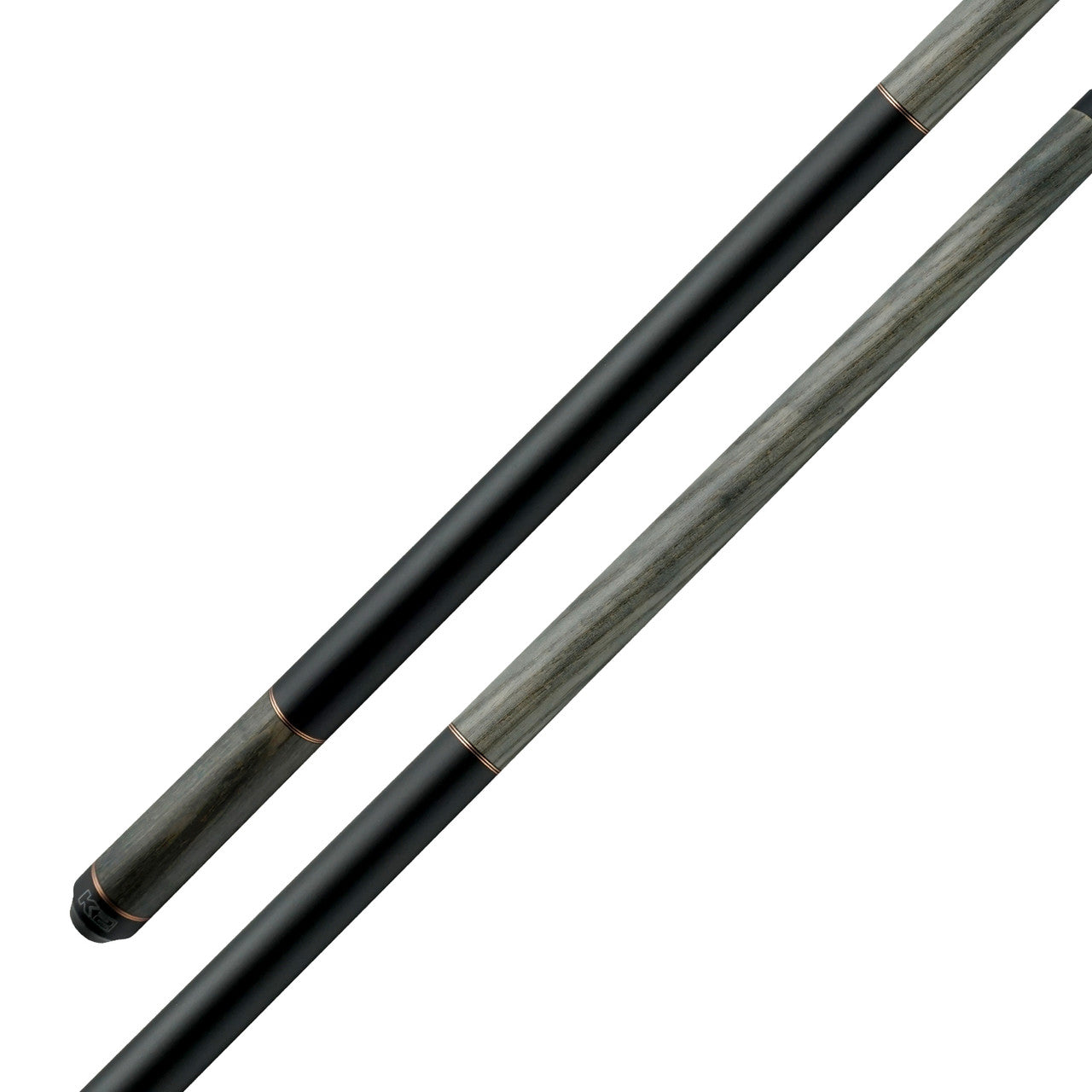 Gray Exotic Wood with Dual Copper Rings - 19oz