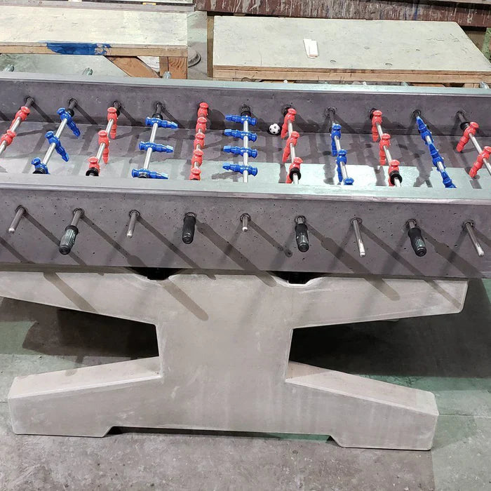 Stone Age Concrete Outdoor Double Foosball Table
