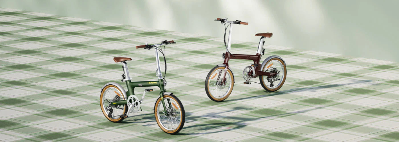 Heybike Helio F Electric Bike - Top Speed 20 MPH