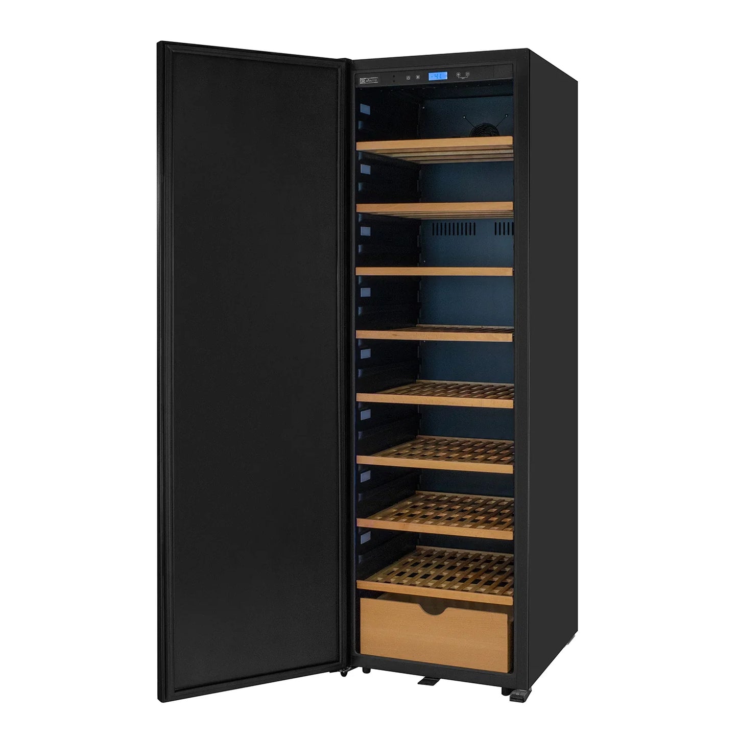 Allavino Wine Vault with Solid Black