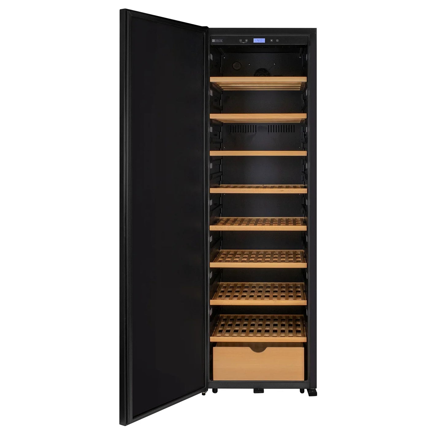 Allavino Wine Vault with Solid Black