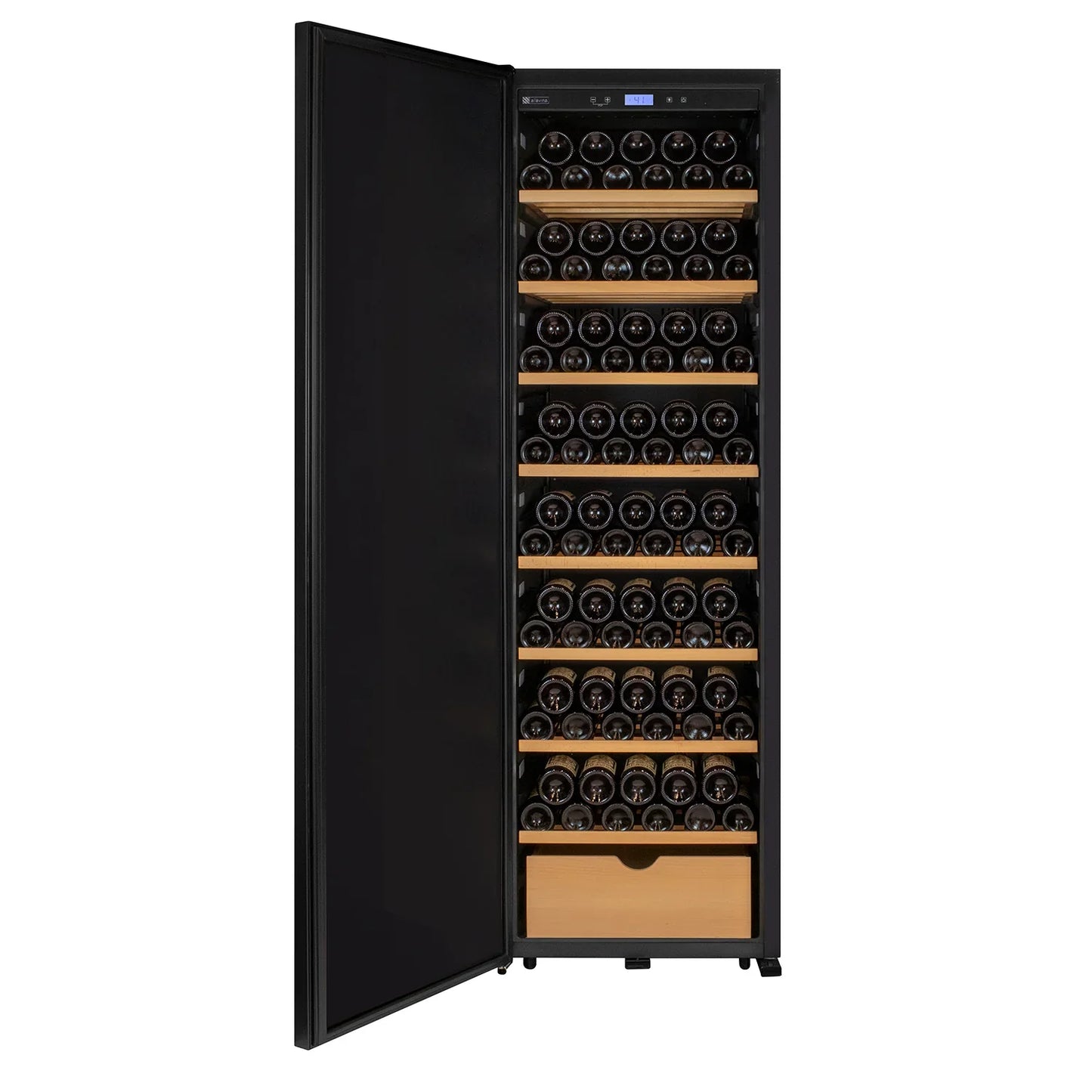 Allavino Wine Vault with Solid Black