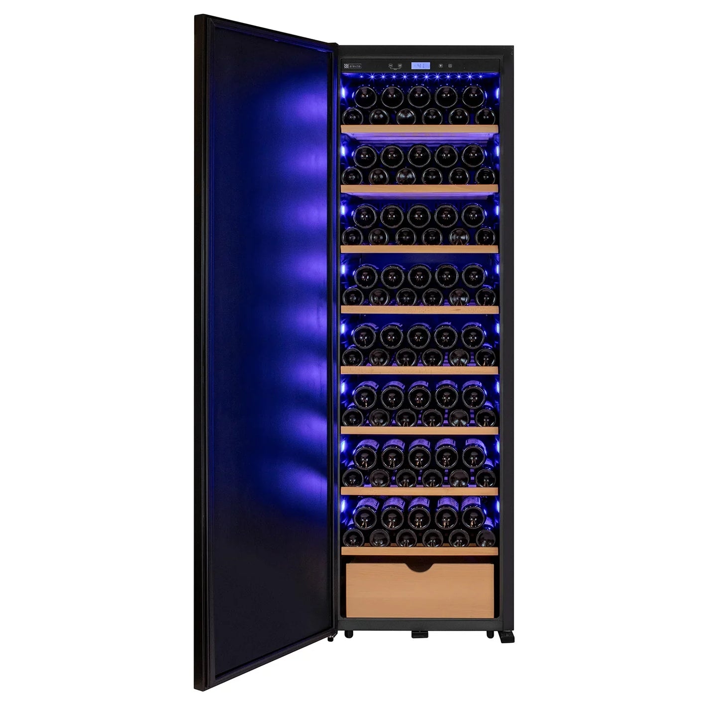 Allavino Wine Vault with Solid Black