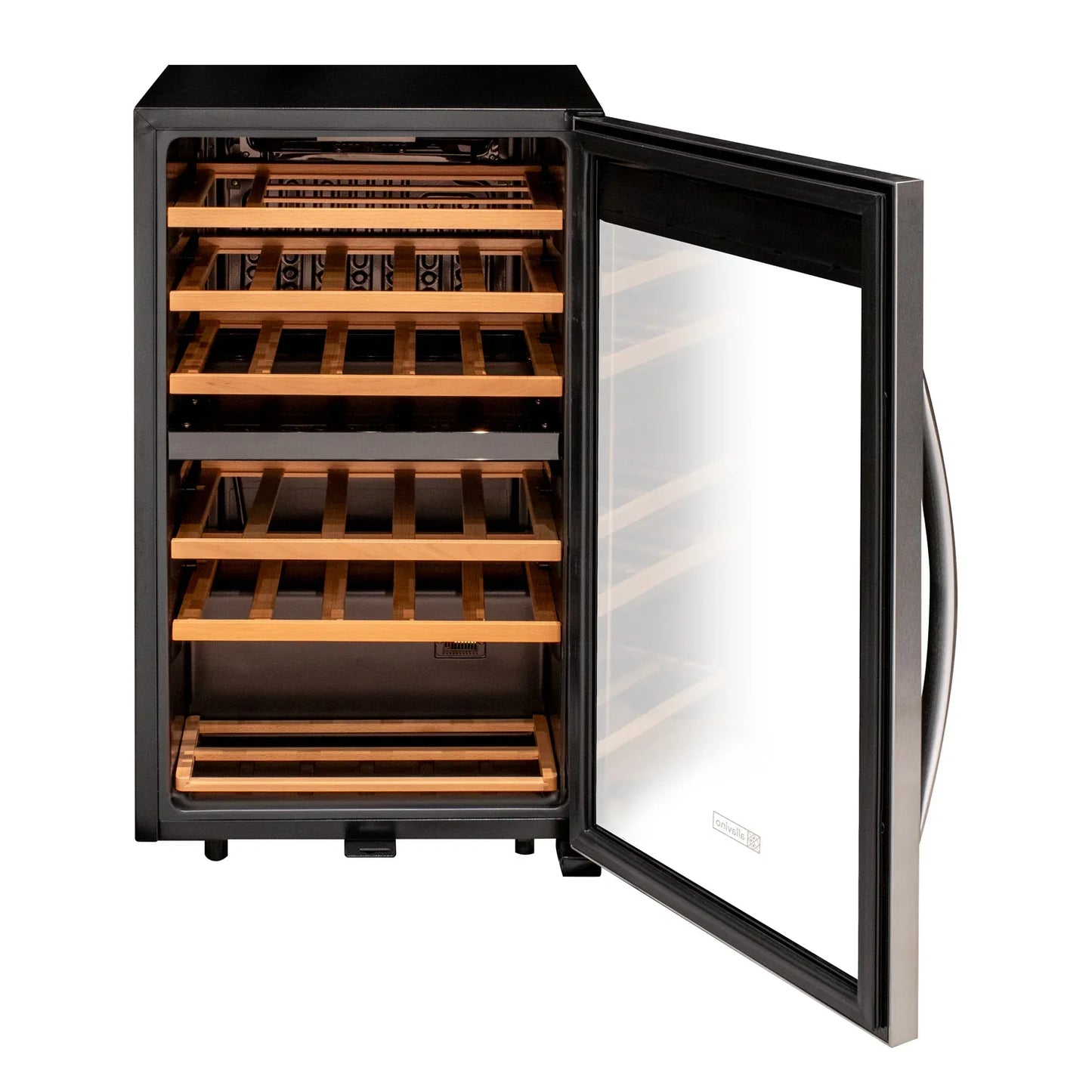 Allavino Cascina Series Freestanding Wine Cooler Refrigerator with Stainless Steel Door