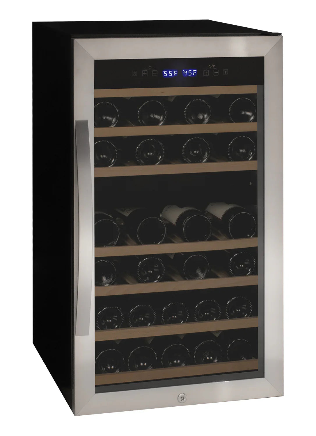 Allavino Cascina Series Freestanding Wine Cooler Refrigerator with Stainless Steel Door