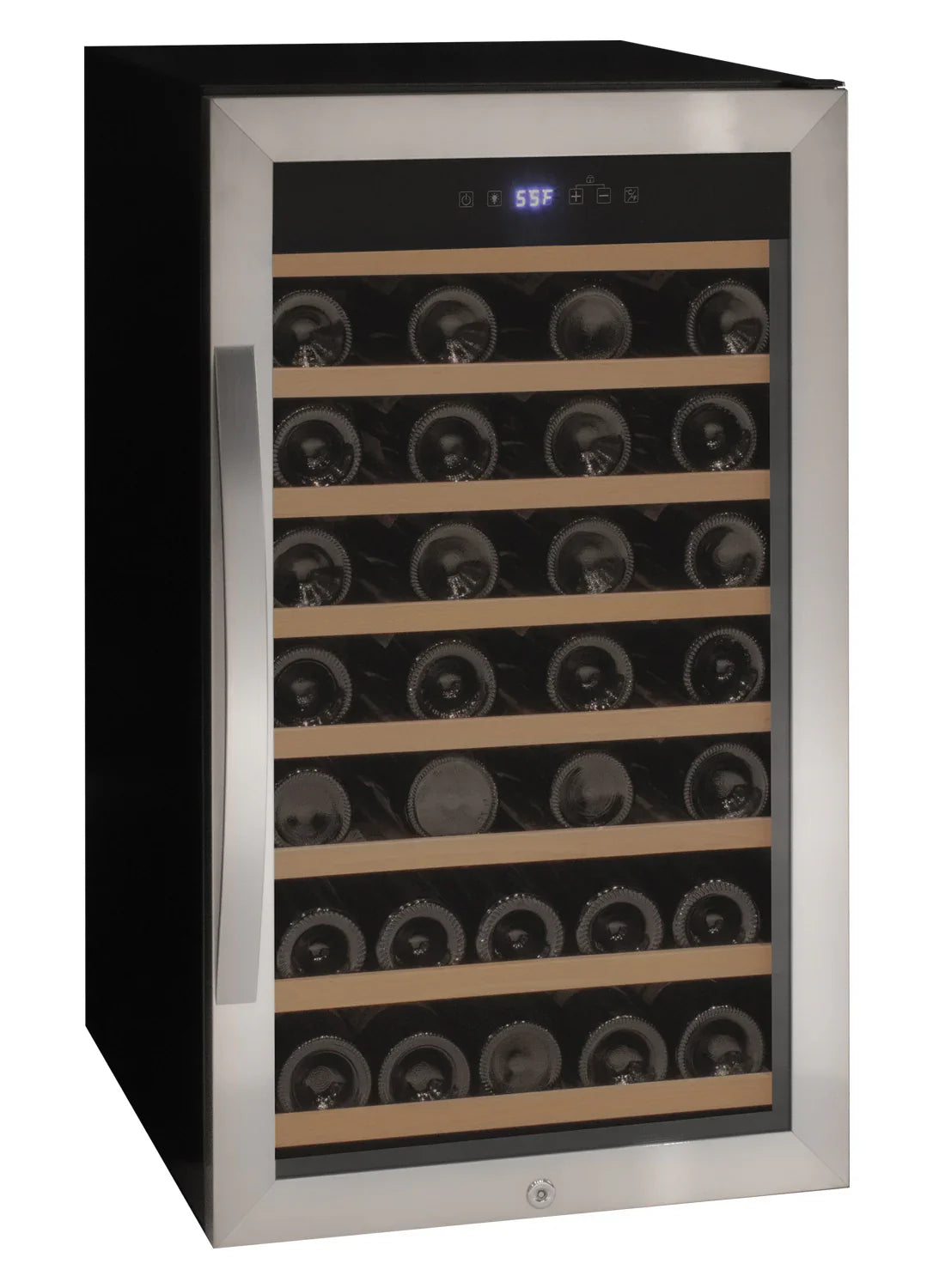 Allavino Cascina Series Freestanding Wine Cooler Refrigerator with Stainless Steel Door