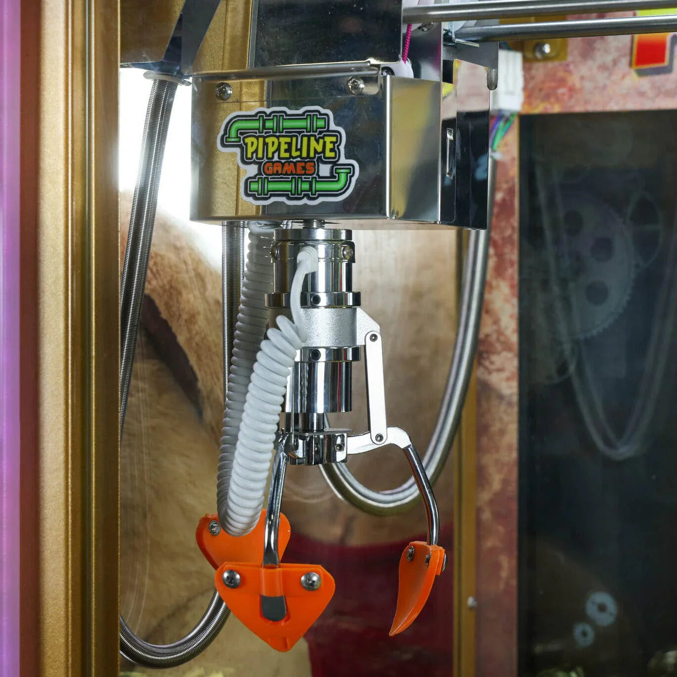 Pipeline Games Key to the Vault Deluxe Arcade Cabinet Claw Machine