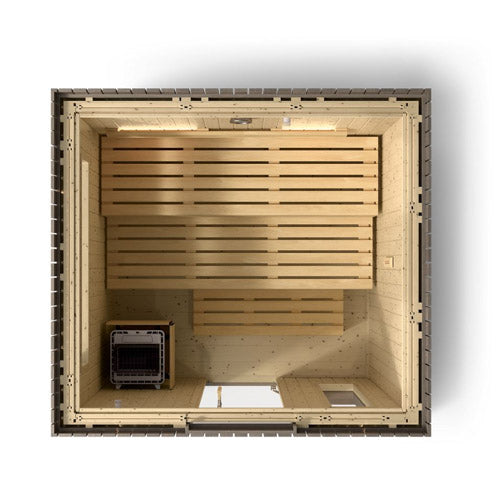 Kohler C2 Outdoor Sauna Kit - Up to 6 Persons